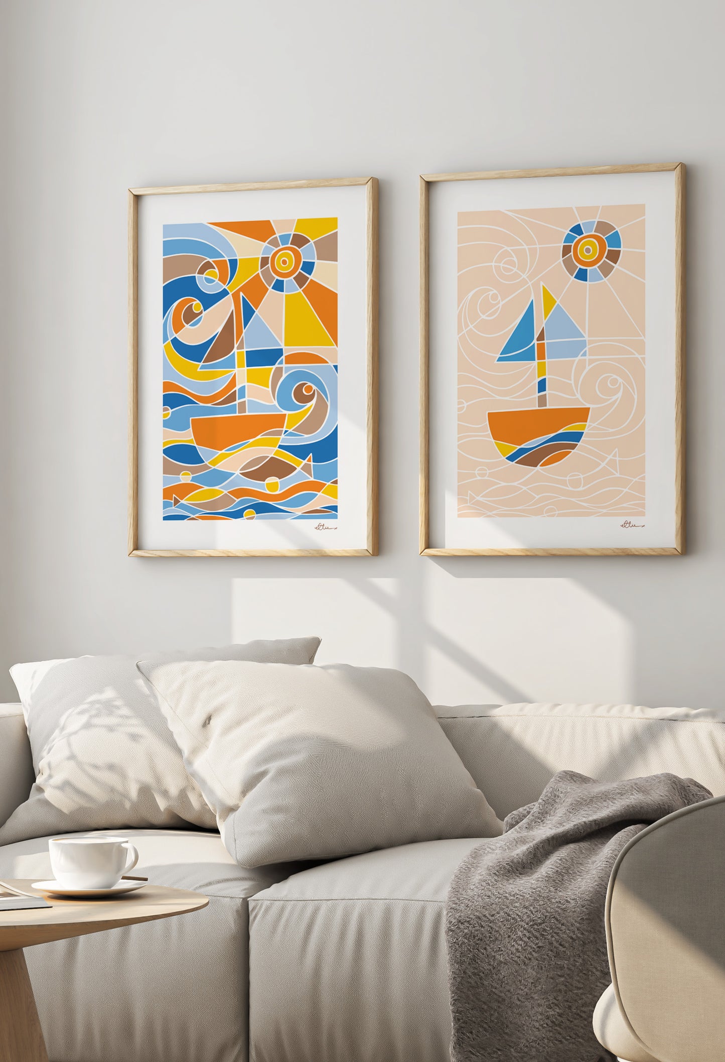 Seaside Art Print