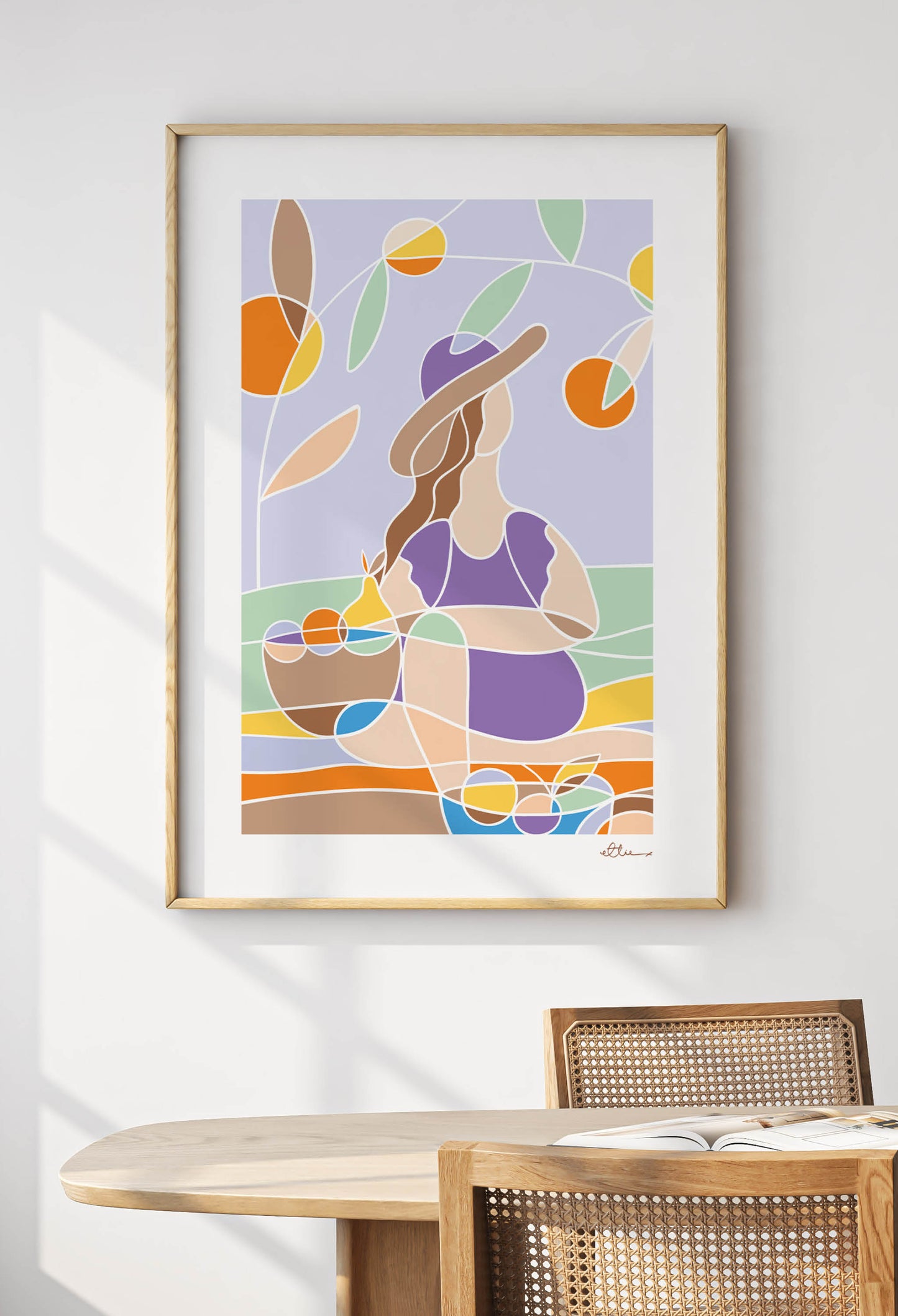 Under the Tree Art Print