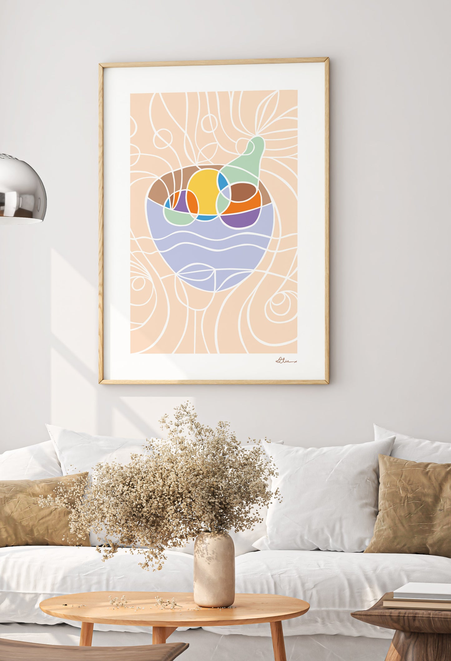 Fruit Bowl Art Print
