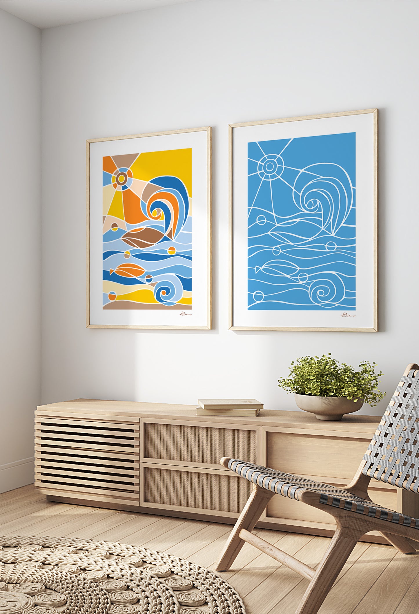 Summer Drift Art Print