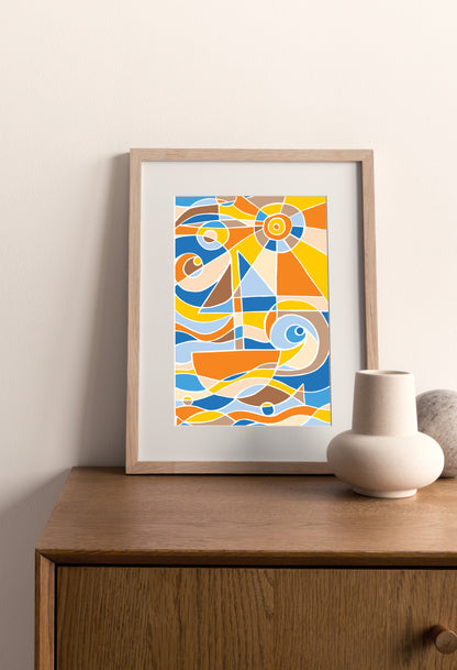 Seaside Card