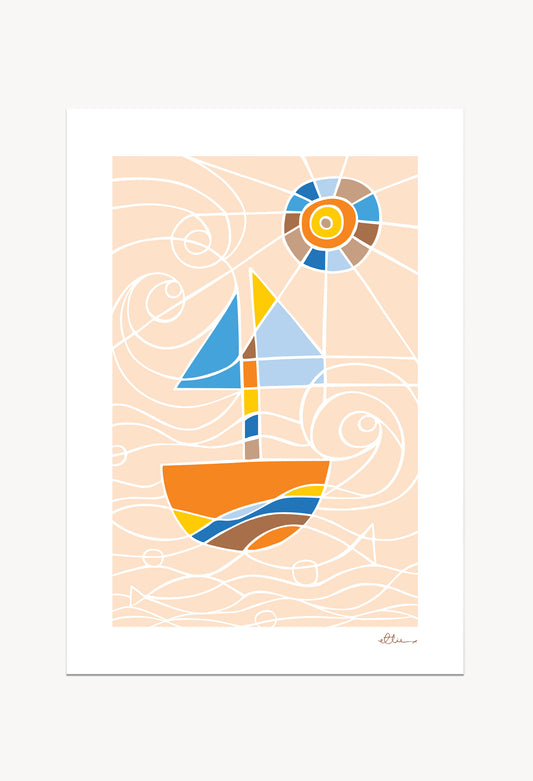 Morning Drift Art Print
