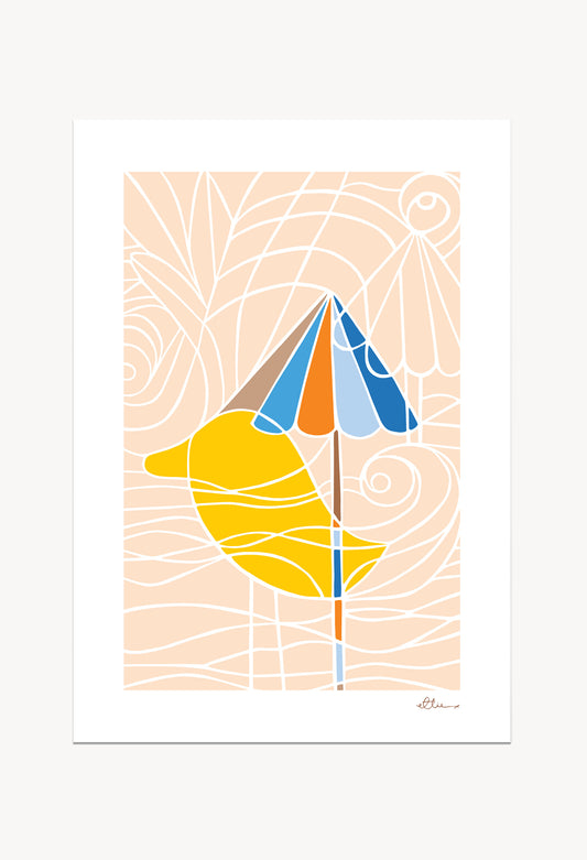 Duckshade Art Print
