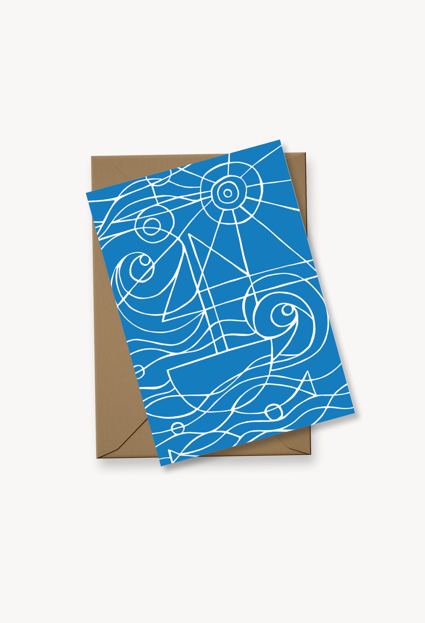 Seaside Blue Card