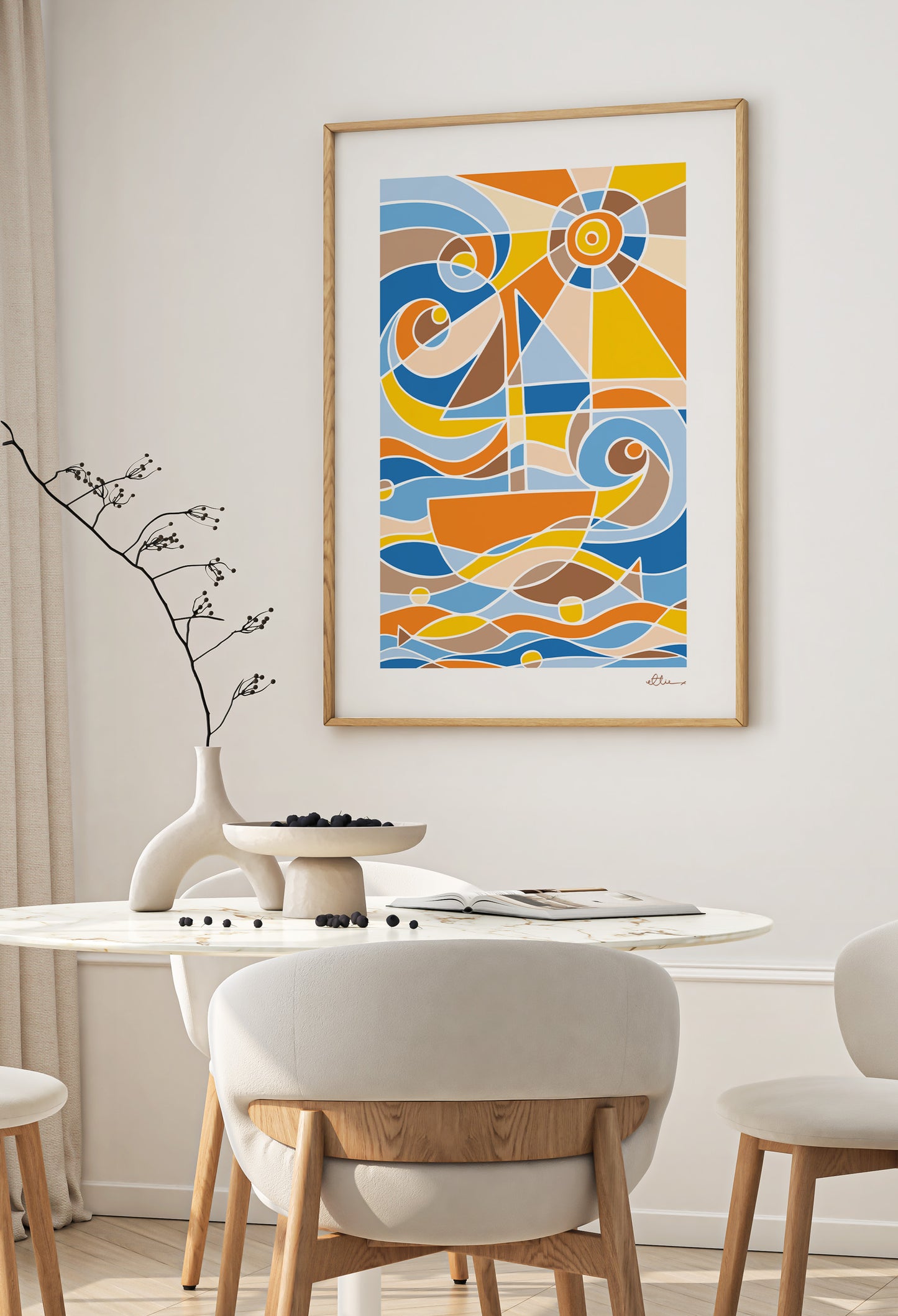 Seaside Art Print