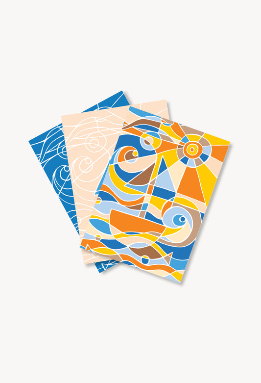 Boat & Sun Card Bundle