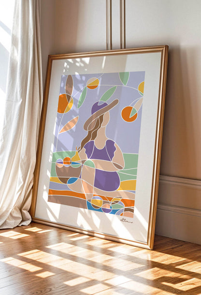 Under the Tree Art Print