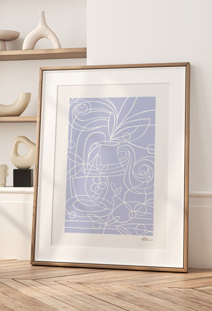 Fruitful Lilac Art Print