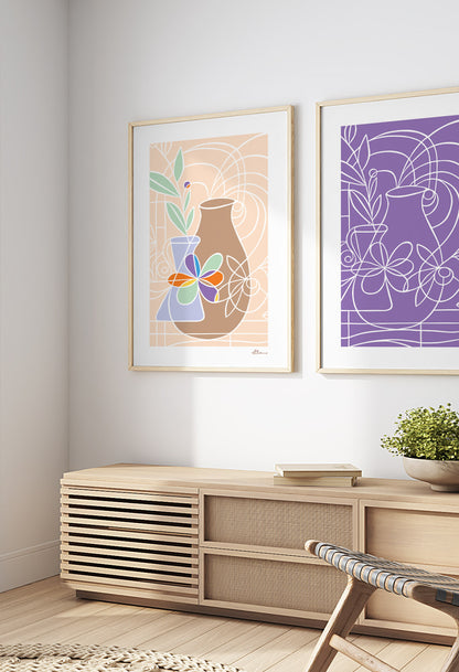 Curved Form Art Print