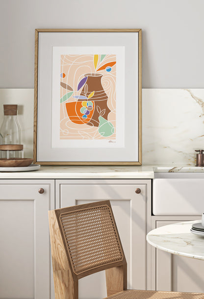 Fruit Form Art Print