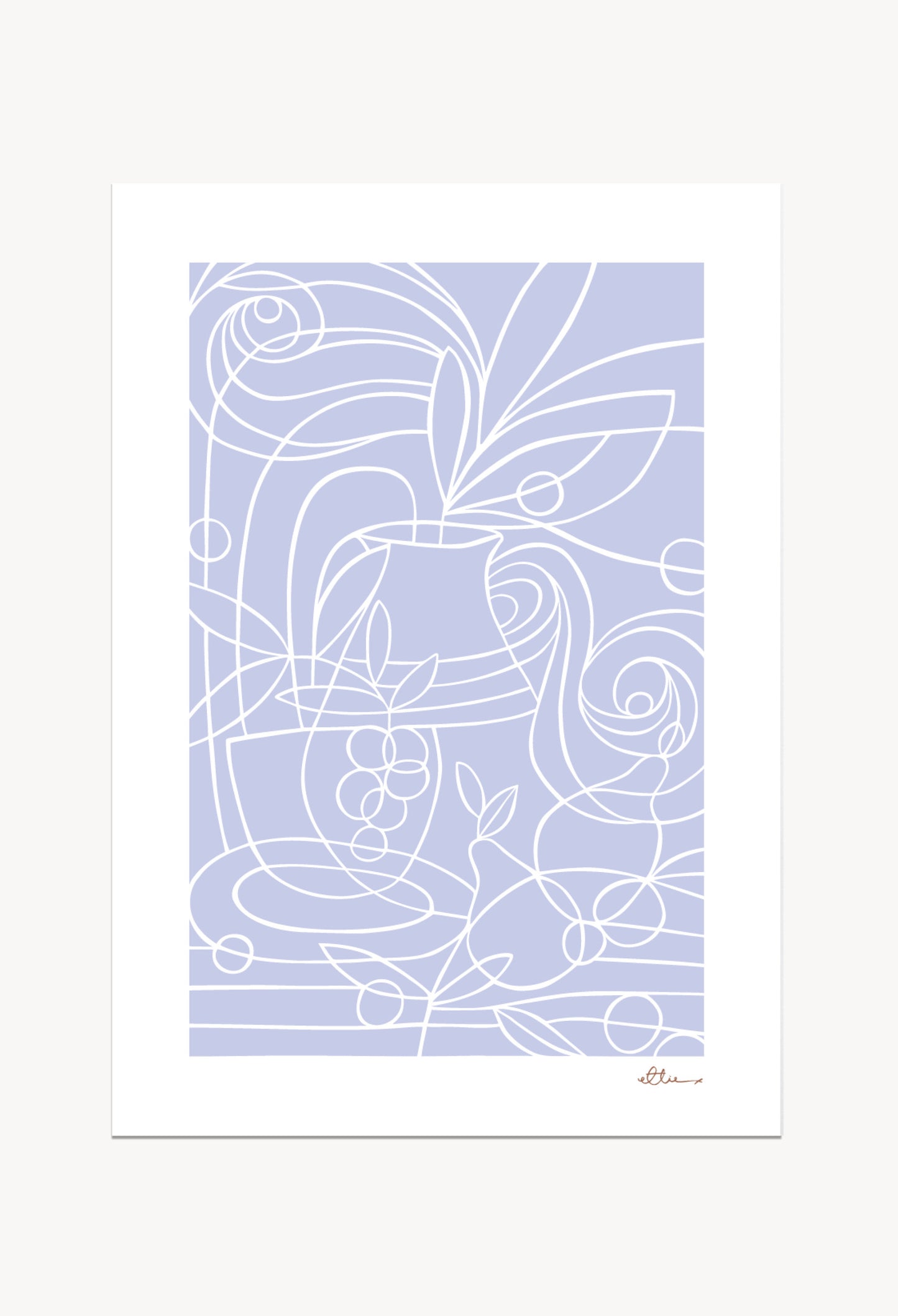 Fruitful Lilac Art Print