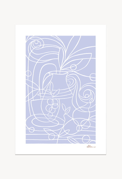 Fruitful Lilac Art Print