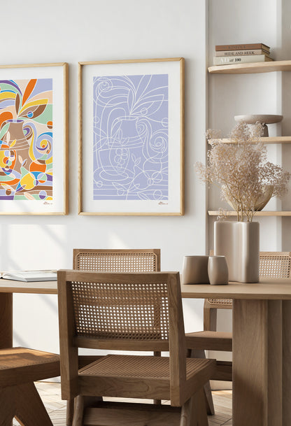 Fruitful Lilac Art Print