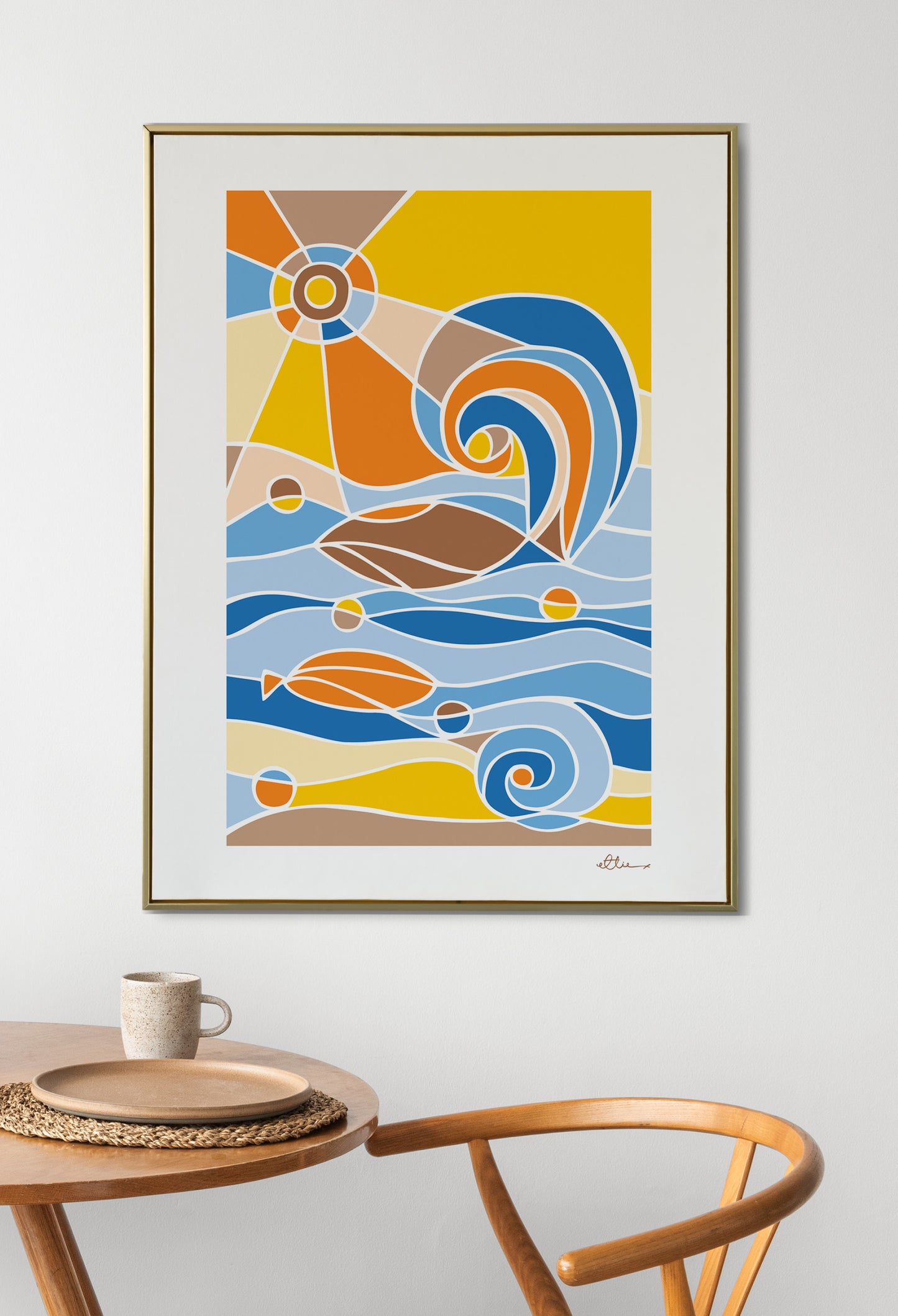 Summer Drift Art Print
