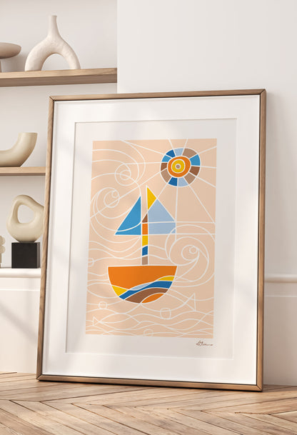 Morning Drift Art Print