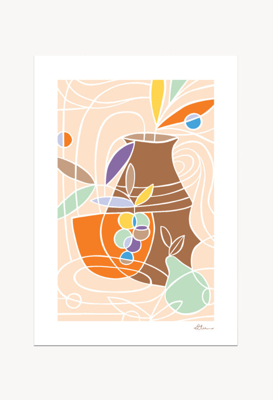Fruit Form Art Print