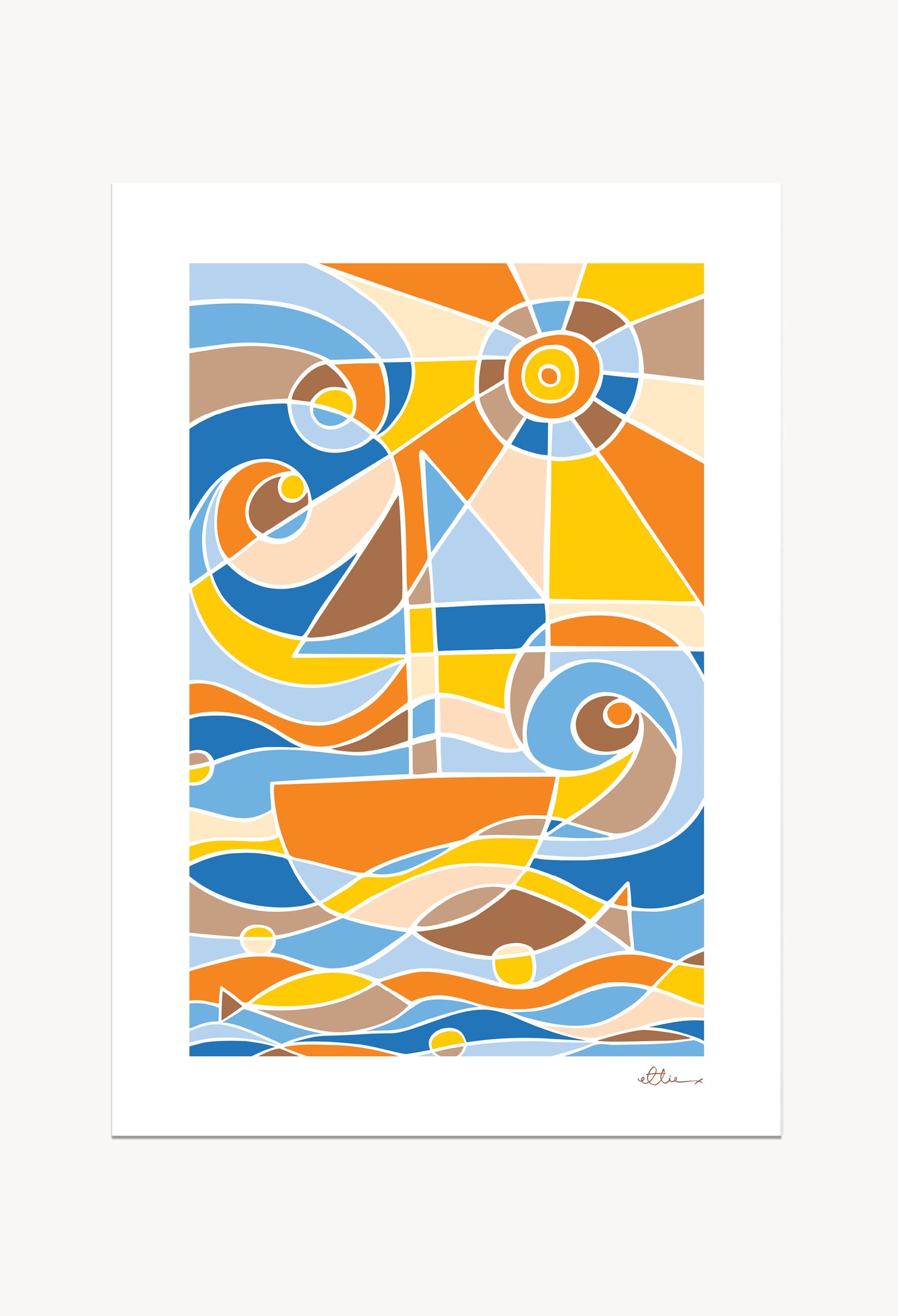 Seaside Art Print