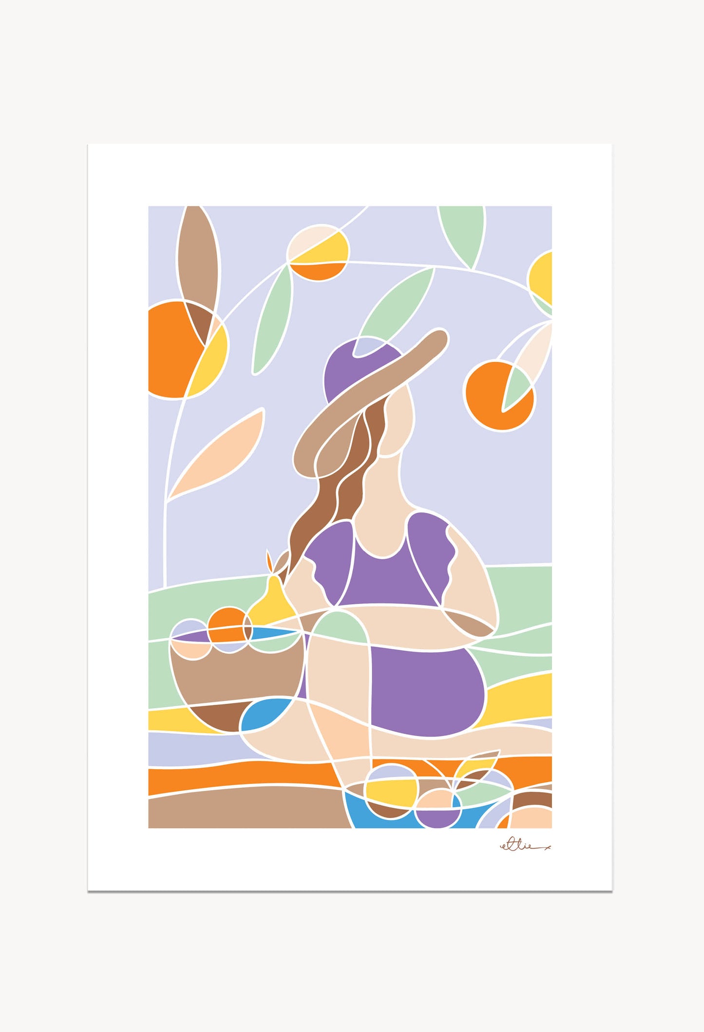 Under the Tree Art Print
